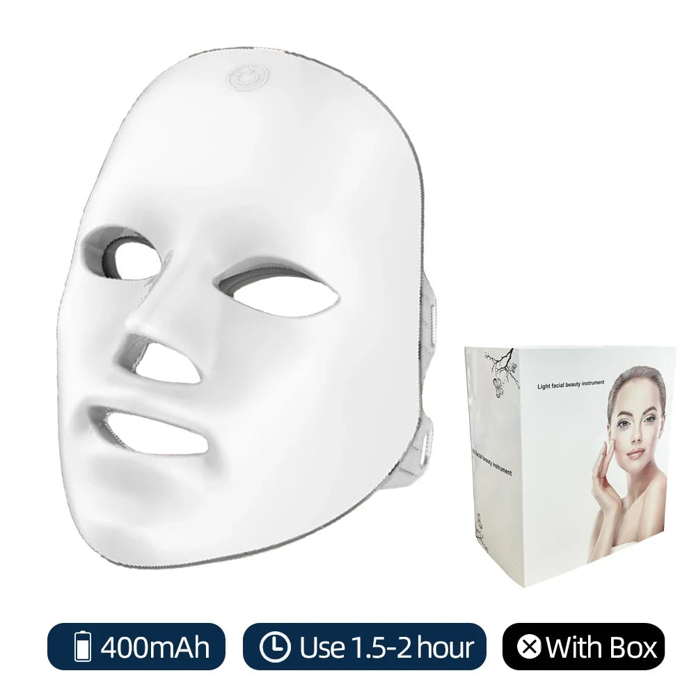 Masque LED Halo résultats avant après sur la peau